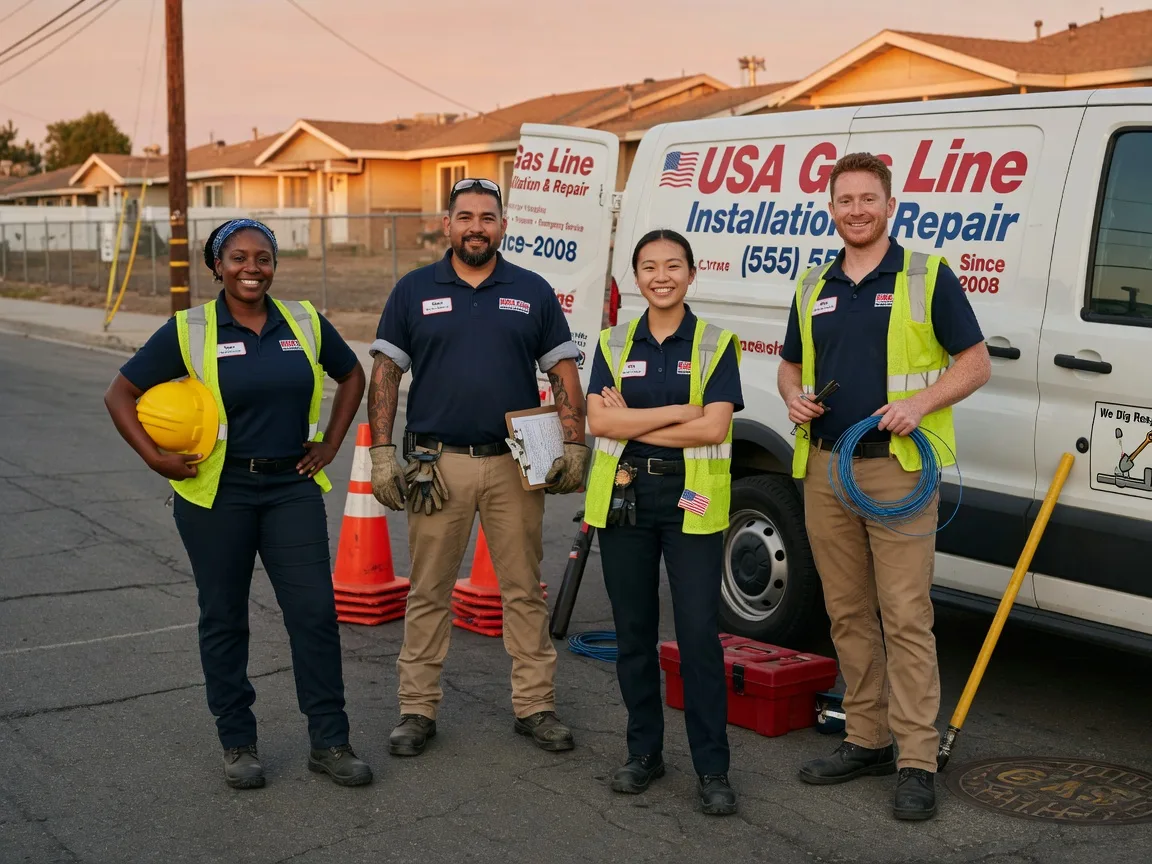 Gas Line Installation company in Terry, MS